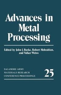 Abbildung von: Advances in Metal Processing - Plenum Publishing Corporation