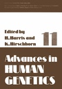Cover: Advances in Human Genetics 11 - Springer