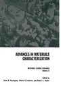Cover: Advances in Materials Characterization - Springer