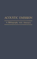 Cover: Acoustic Emission - Springer