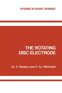Enlarge image Cover: The Rotating Disc Electrode - Springer