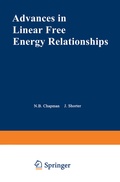 Cover: Advances in Linear Free Energy Relationships - Springer