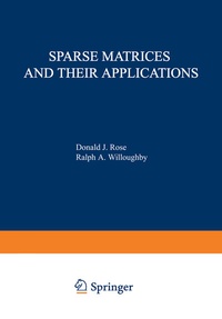 Enlarge image Cover: Sparse Matrices and their Applications - Springer