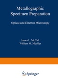 Cover: Metallographic Specimen Preparation - Springer