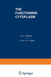 Enlarge image Cover: The Functioning Cytoplasm - Springer