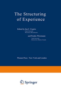 Enlarge image Cover: The Structuring of Experience - Springer