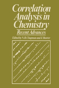 Enlarge image Cover: Correlation Analysis in Chemistry - Springer