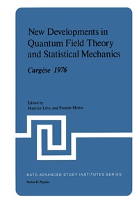 Enlarge image Cover: New Developments in Quantum Field Theory and Statistical Mechanics Cargèse 1976 - Springer