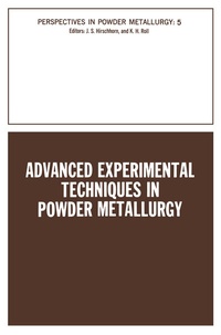 Enlarge image Cover: Advanced Experimental Techniques in Powder Metallurgy - Springer