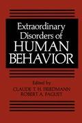 Cover: Extraordinary Disorders of Human Behavior - Springer