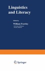 Cover: Linguistics and Literacy - Springer