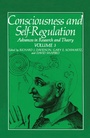 Cover: Consciousness and Self-Regulation - Springer