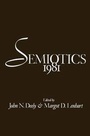 Cover: Semiotics 1981 - Kluwer Academic/Plenum Publishers