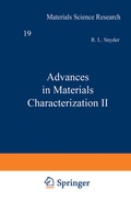 Cover: Advances in Materials Characterization II - Springer