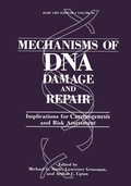 Cover: Mechanisms of DNA Damage and Repair - Springer