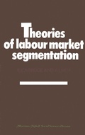 Cover: Theories of labour market segmentation - Springer