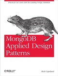 Cover: MongoDB Applied Design Patterns - O'Reilly