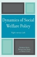 Cover: Dynamics of Social Welfare Policy - Jason Aronson, Inc.
