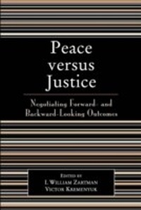 Enlarge image Cover: Peace versus Justice - Rowman & Littlefield Publishers