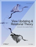 Cover: View Updating and Relational Theory - O'Reilly