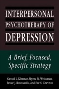 Cover: Interpersonal Psychotherapy of Depression - Jason Aronson, Inc.