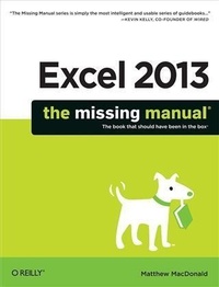 Abbildung von: Excel 2013: The Missing Manual - O'Reilly