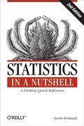Cover: Statistics in a Nutshell - O'Reilly