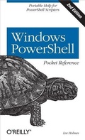 Cover: Windows PowerShell Pocket Reference - O'Reilly
