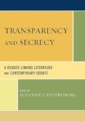 Cover: Transparency and Secrecy - Lexington Books