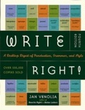 Cover: Write Right! - Ten Speed Press