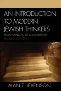 Enlarge image Cover: An Introduction to Modern Jewish Thinkers - Rowman & Littlefield Publishers