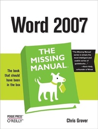 Abbildung von: Word 2007: The Missing Manual - O'Reilly