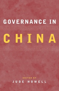 Enlarge image Cover: Governance in China - Rowman & Littlefield Publishers