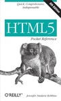 Cover: HTML5 Pocket Reference - O'Reilly