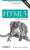 Cover: HTML5 Pocket Reference - O'Reilly