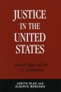 Cover: Justice in the United States - Rowman & Littlefield Publishers
