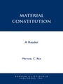 Cover: Material Constitution - Rowman & Littlefield Publishers