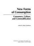 Cover: New Forms of Consumption - Rowman & Littlefield Publishers