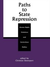 Enlarge image Cover: Paths to State Repression - Rowman & Littlefield