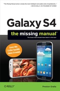 Cover: Galaxy S4: The Missing Manual - O'Reilly