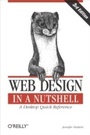 Cover: Web Design in a Nutshell - O'Reilly