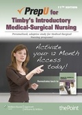 Cover: PrepU for Timby's Introductory Medical-Surgical Nursing - Lippincott Williams and Wilkins