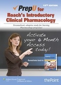 Cover: PrepU for Roach's Introductory Clinical Pharmacology - Lippincott Williams and Wilkins