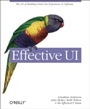 Cover: Effective UI - O'Reilly