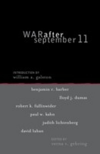 Enlarge image Cover: War after September 11 - Rowman & Littlefield Publishers