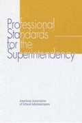 Cover: Professional Standards for the Superintendency - Rowman & Littlefield Education