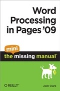 Cover: Word Processing in Pages '09: The Mini Missing Manual - O'Reilly