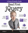 Cover: Head First jQuery - O'Reilly