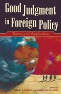 Enlarge image Cover: Good Judgment in Foreign Policy - Rowman & Littlefield