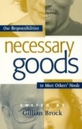 Cover: Necessary Goods - Rowman & Littlefield